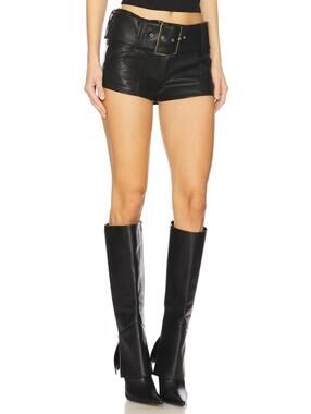 superdown Melania Micro Short in Black